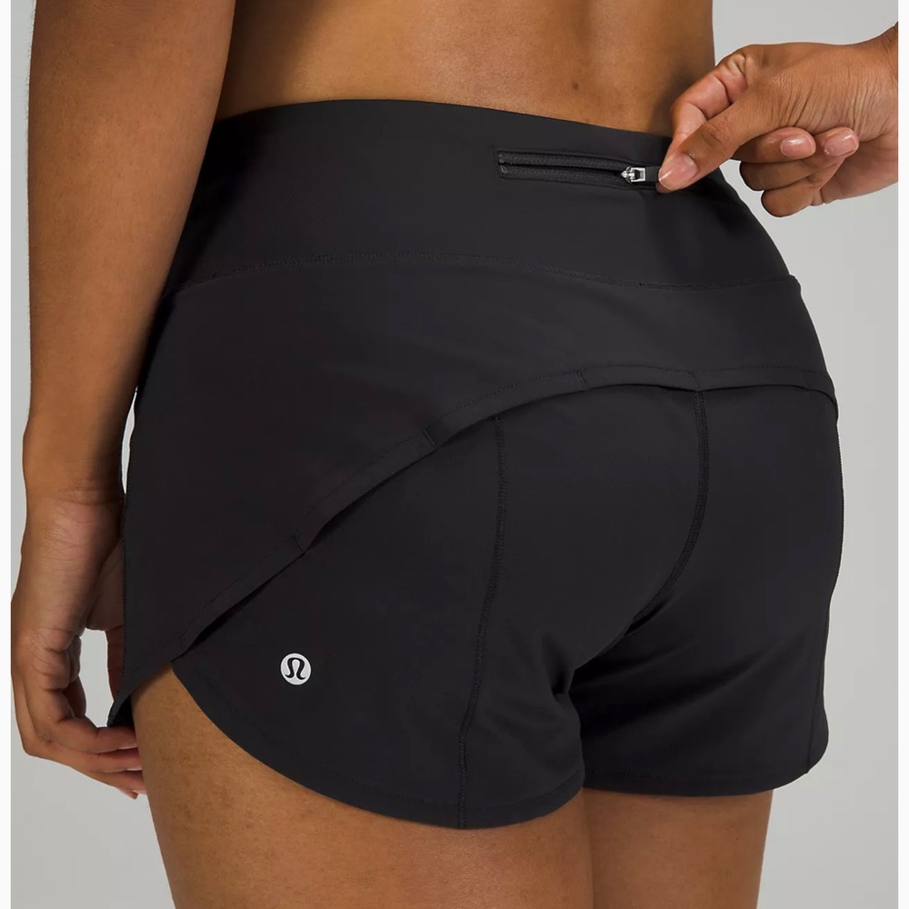 Lululemon Speed Up Mid-Rise Lined Short